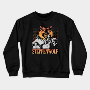 RETRO WOLF PHOTO Crewneck Sweatshirt